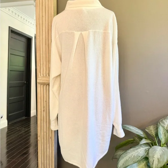 Reiss Off-White Wool Blend Shirt - Picture 4 of 8